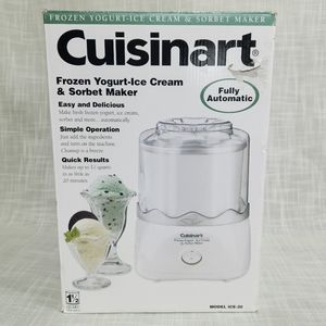 Cuisinart Frozen Yogurt-Ice Cream & Sorbet Maker